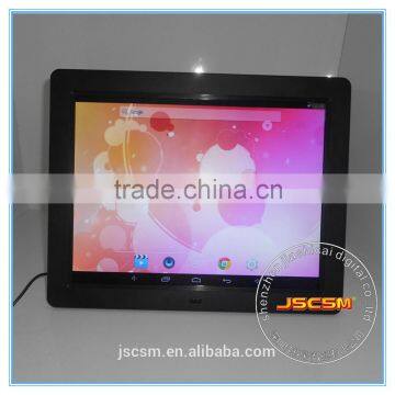 15 inch adversting player 4:3 panel ratio 1024*768 HD digital photo displayer