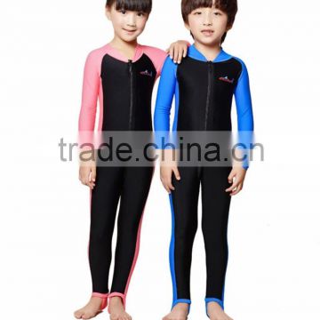 China Dongguan Neoprene 2.5mm children's snorkeling clothing children's wetsuits kids wetsuit