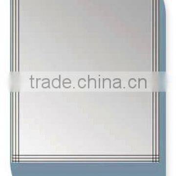 cheap bathroom aluminium frameless mirror simple style for sale