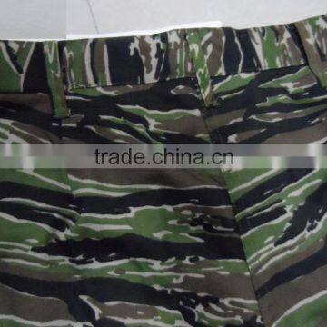 OEM 35% Cotton 65%polyester Twill Afghan Army Dress Grey Camouflage Jungle Camouflage BDU Clothing