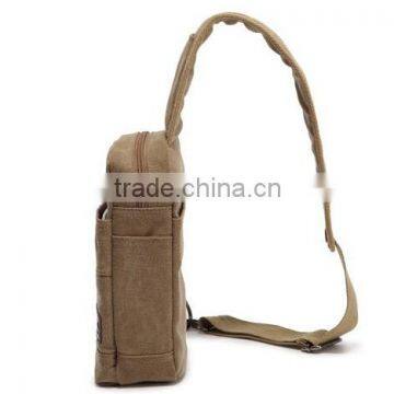 Men Travel Canvas Shoulder Bag for Ipad photo-4