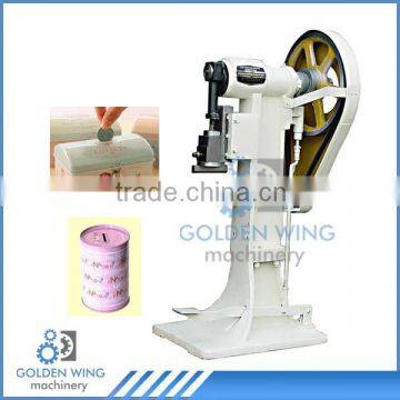 End Edging and Seam Locking Machine For Money Box/Coin Bank Tin Can Making Line