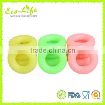 High Quality 8.8cm 30/40/50LB Silicone hand grip, strength exercises ring