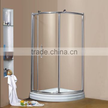 Double Sliding Glass Shower Room With high shower tray