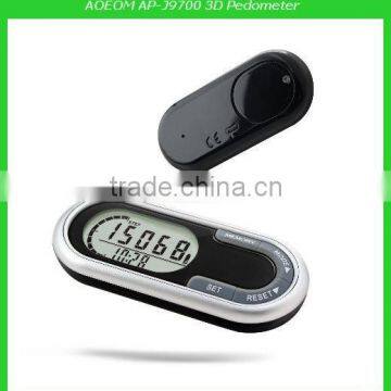 Best 3D Sensor Fitness Multifunctional Digital Pedoemter Step Counter