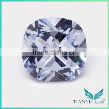 Wuzhou Gems Gemstones Processing Loose Synthetic Blue Spinel Gemstone