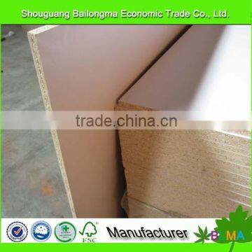 18mm white melamine chipboard/laminated particleboard