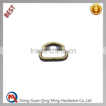 13mm Wholesale Metal Opening D-ring for Bag