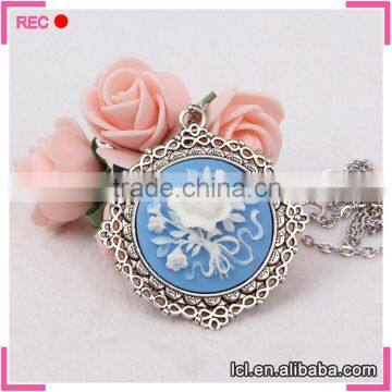 Engraved Skull Gothic Necklace, for Carnaval Gothic Jewelry photo-2