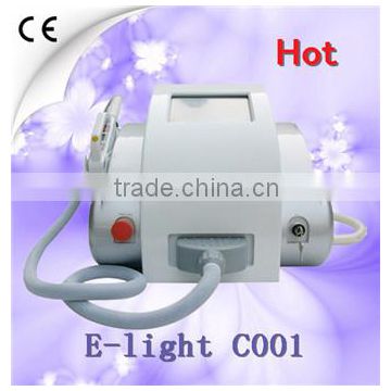 The biggest promotion beauty machine C001 E-Light(depilation wrinkle removing skin rejuvenation skin tightening)