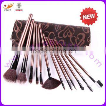 Brand EYA top quality synthetic 12pcs make up brush set