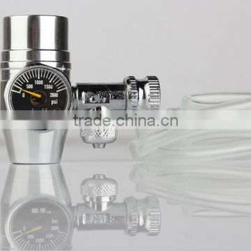 95G CO2 disposable gas cylinder Single Gauge AQUARIUM REGULATOR CO2 WITHOUT MAGNETIC SOLENOID VALVE