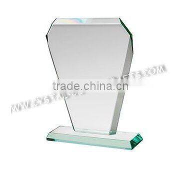 Laser Engraving Crystal Glass Award Trophy for Sports Honor Souvenirs in 2015 hot selling