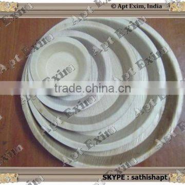 biodegradable- areca leaf plates Disposable leaf Plates for sale