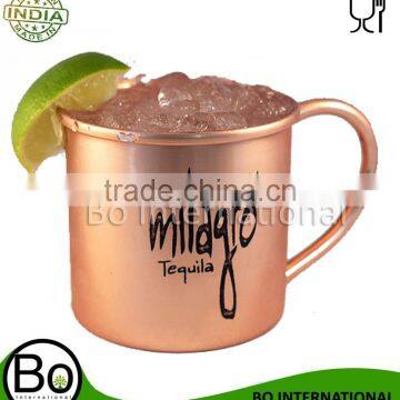 Customized Copper Moscow Mule Mugs personalized with Logo