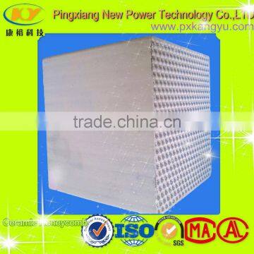 High temperature alumina ceramic honeycomb substrate