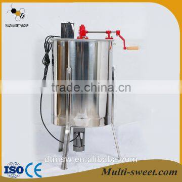 Hot sale 4 frames both electric and manual honey extractor