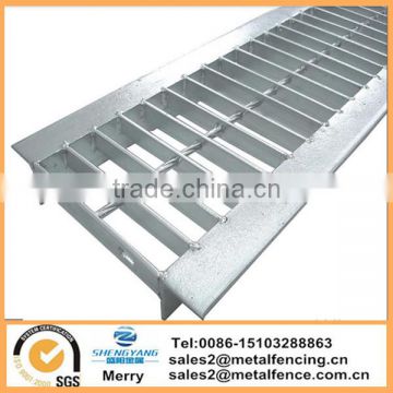 Hot galvanized steel welded bar grating cover board for floor drain channel