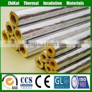 thermal insulation glass wool pipe with aluminium foil