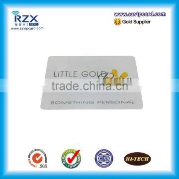 CR80 custom printing plastic PVC card