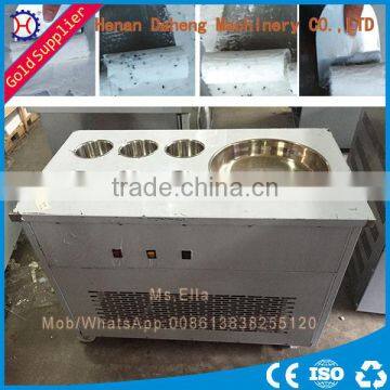 Machine Manufacturer Fried Ice Cream Cart machine fried yoghourt machine