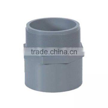 Plastic pipe fitting male threaded adaptor for drainage