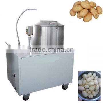 professional automatic brush type sweet potato washing and peeling machine