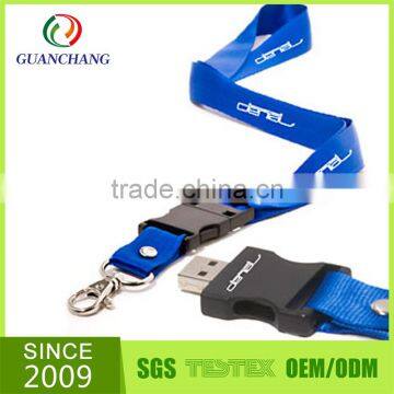 New Premium Wholesale China Products Custom id Card Holder Printed Lanyard With Usb Flash Drive photo-4