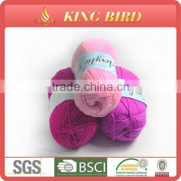 Colorful 100 acrylic yarn cheap acrylic knitting yarn