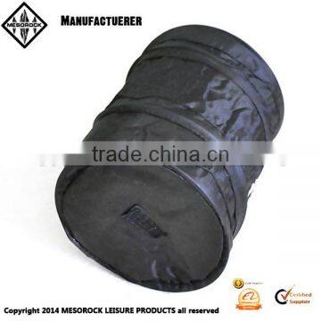 Auto Folding Garbage Bag Oxford Fabric Car Bactseat Organizer Trash Bin photo-3