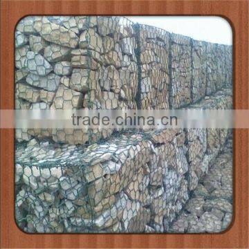 2*1*1 1*1*1 galvanized gabion mesh for sale / PVC coated gabion mesh