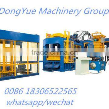 China top quality block making machine QT 4-15C automatic brick making machine plant