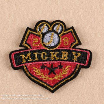 High Quality Eco-friendly Custom Embroidered Patches Iron On Embroidery Badge photo-5