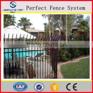 Tuber Steel Profile Fence Top Camber Spear Iron Fencing photo-4