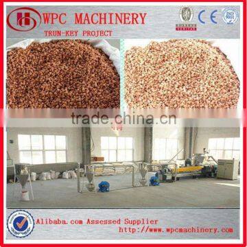 Waste WPC Plastic Profile Recycled Granulating Pelletizer Machine photo-2