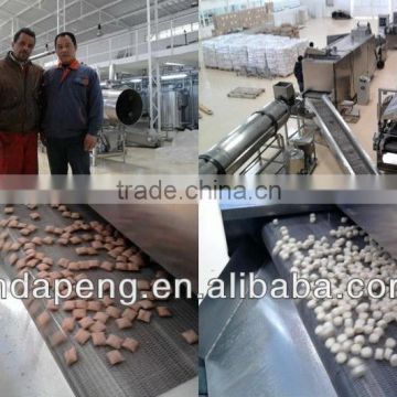 Jinan eagle food processing drying machine for drying pet food,snack food