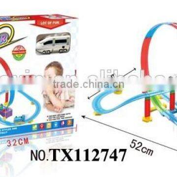 Electric Kids Roller Coaster Toy With Light, cy Promotion photo-4