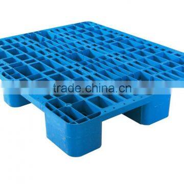 HDPE Or PP Rack Factory Euro Plastic Pallet Mesh Three Skids in Warehouse photo-5