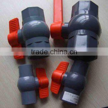 Octagonal PVCU Ball Valve With ABS/Iron Handle photo-4