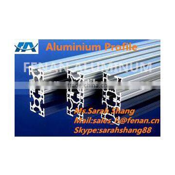 Custom sized t and v-slot grade aluminum extrusion profile