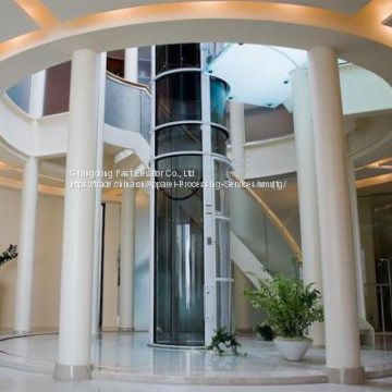 Luxury glass panoramic elevator lift