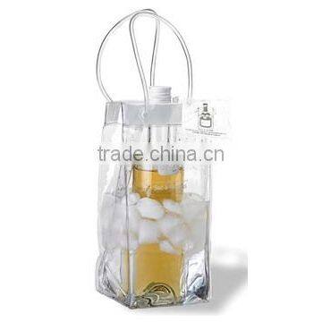 Eco-friendly Pvc Wine Cooler Bag,pvc Ice Wine Chiller Bag