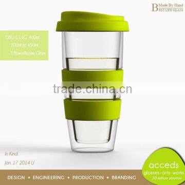 Free Design High Quality Hot Sale Elegant Coffee Glass Mug photo-6
