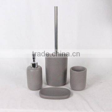 Green Polyresin Marble effect bathroom accessory