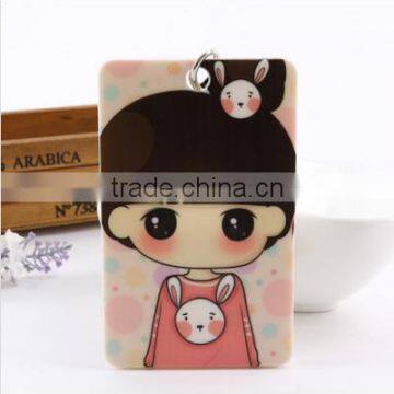 Wholesale Stock Small Order Cute Cartoon Key Ring Card Holder photo-3