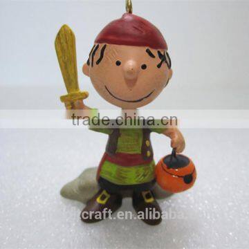 Custom 3d Resin Cartoon Dog Hanging Christmas Ornament photo-4