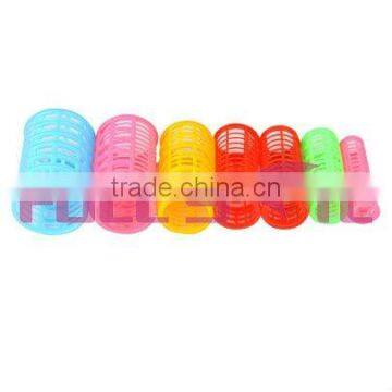 PLASTIC HAIR ROLLERS