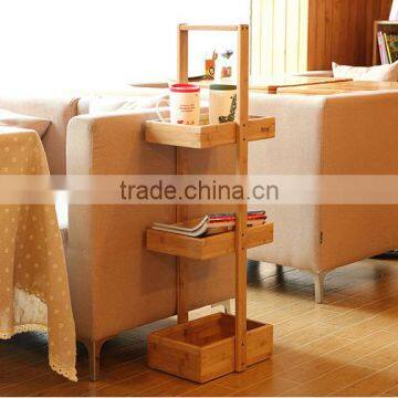 High quality screen printing wholesale simple wooden rack for zakka