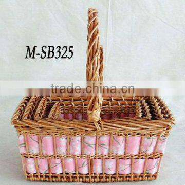 wicker gift basket & fruit basket for traditional festival