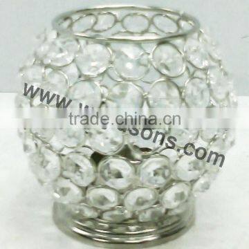 New Wholesale Crystal Tealight Candle Holder photo-4